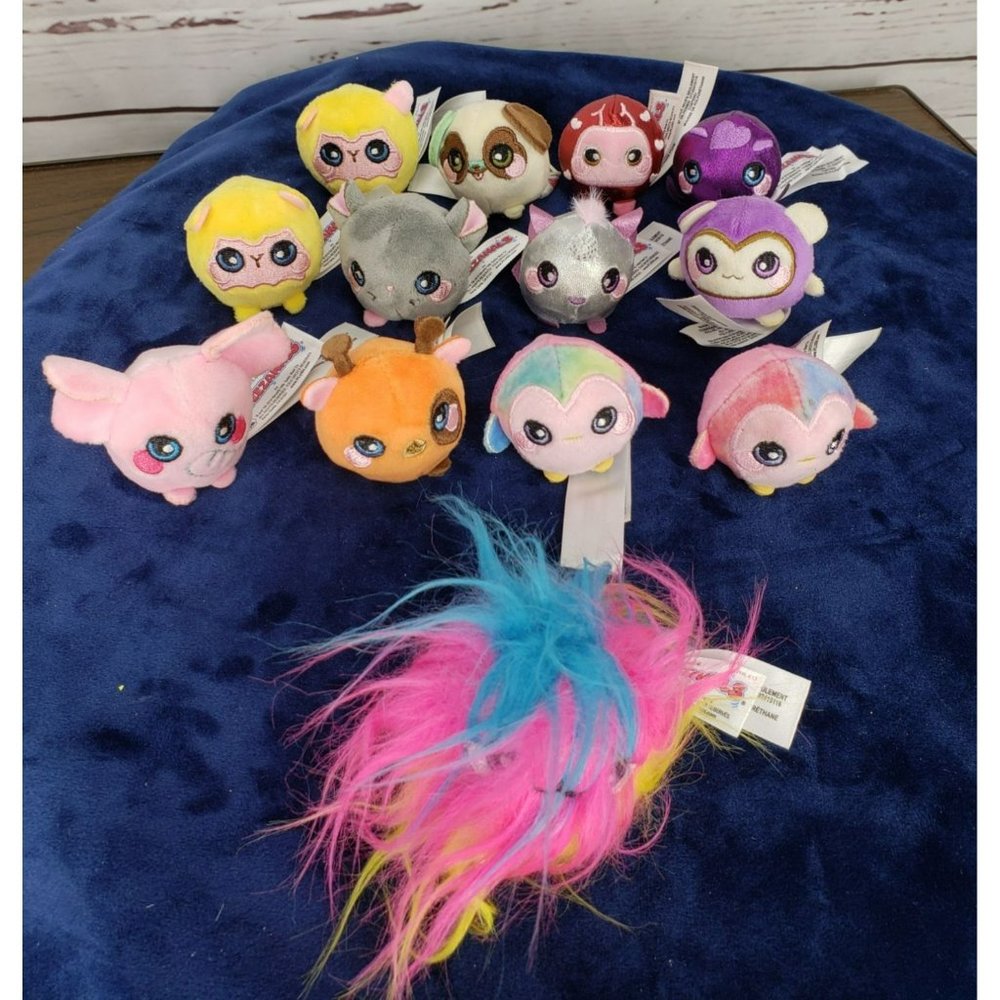 Squeezamals SET OF 13‎ Collectable Squeezable Plush Toy Lot